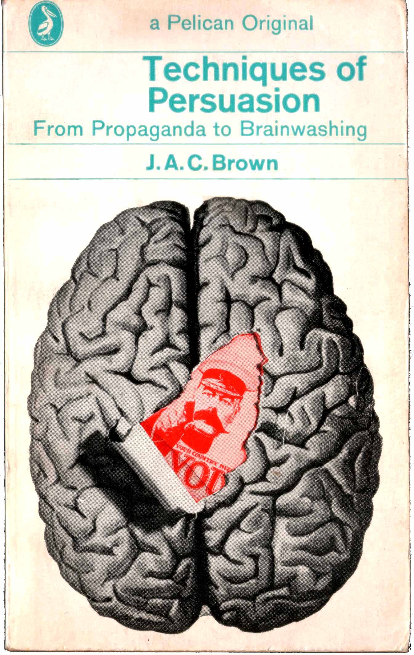 Pelican, paperback cover, graphic design, politics
