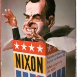 Pelican, paperback cover, graphic design, Nixon