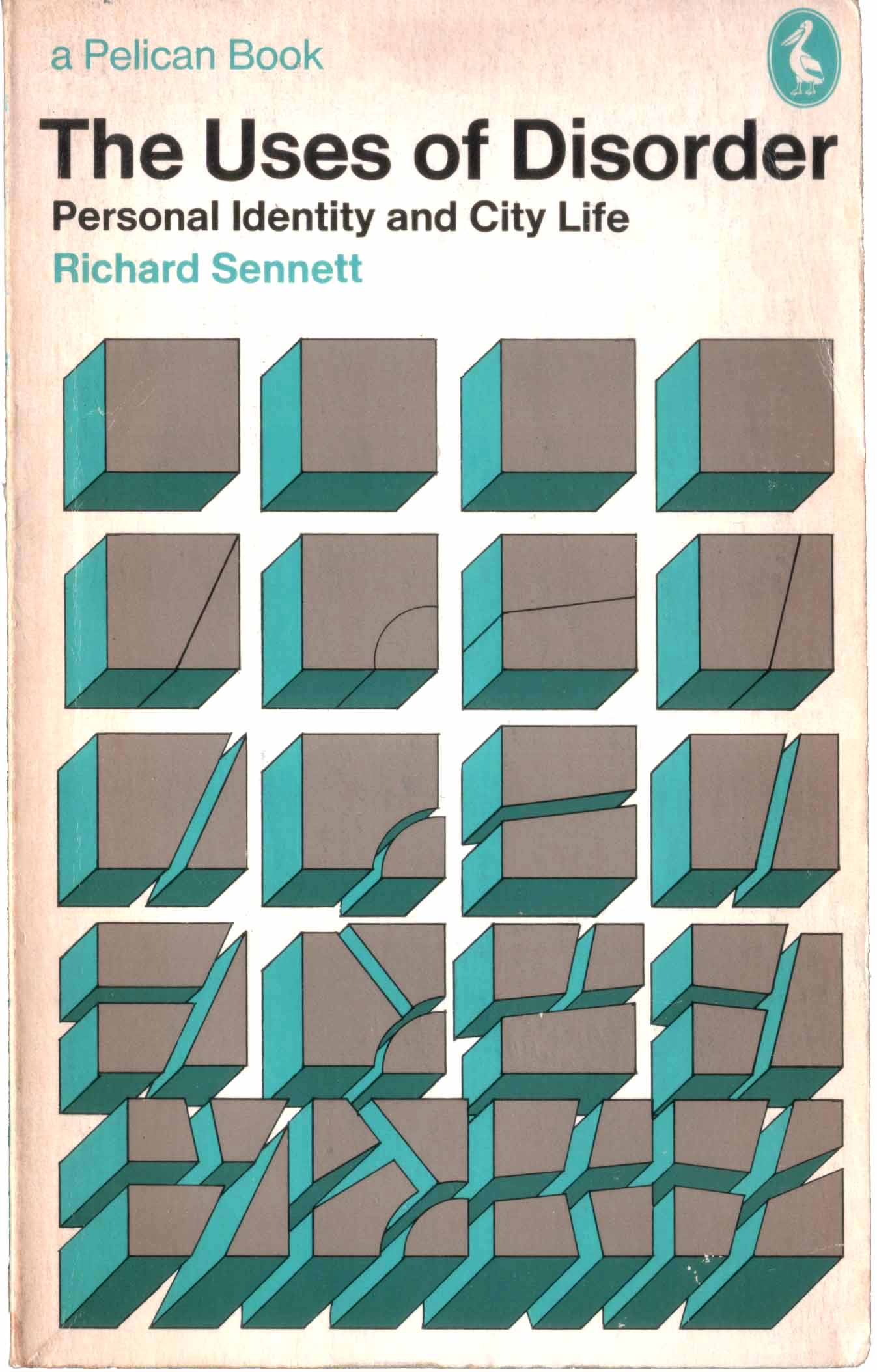 Pelican, paperback cover, graphic design, urban design, architecture, architect